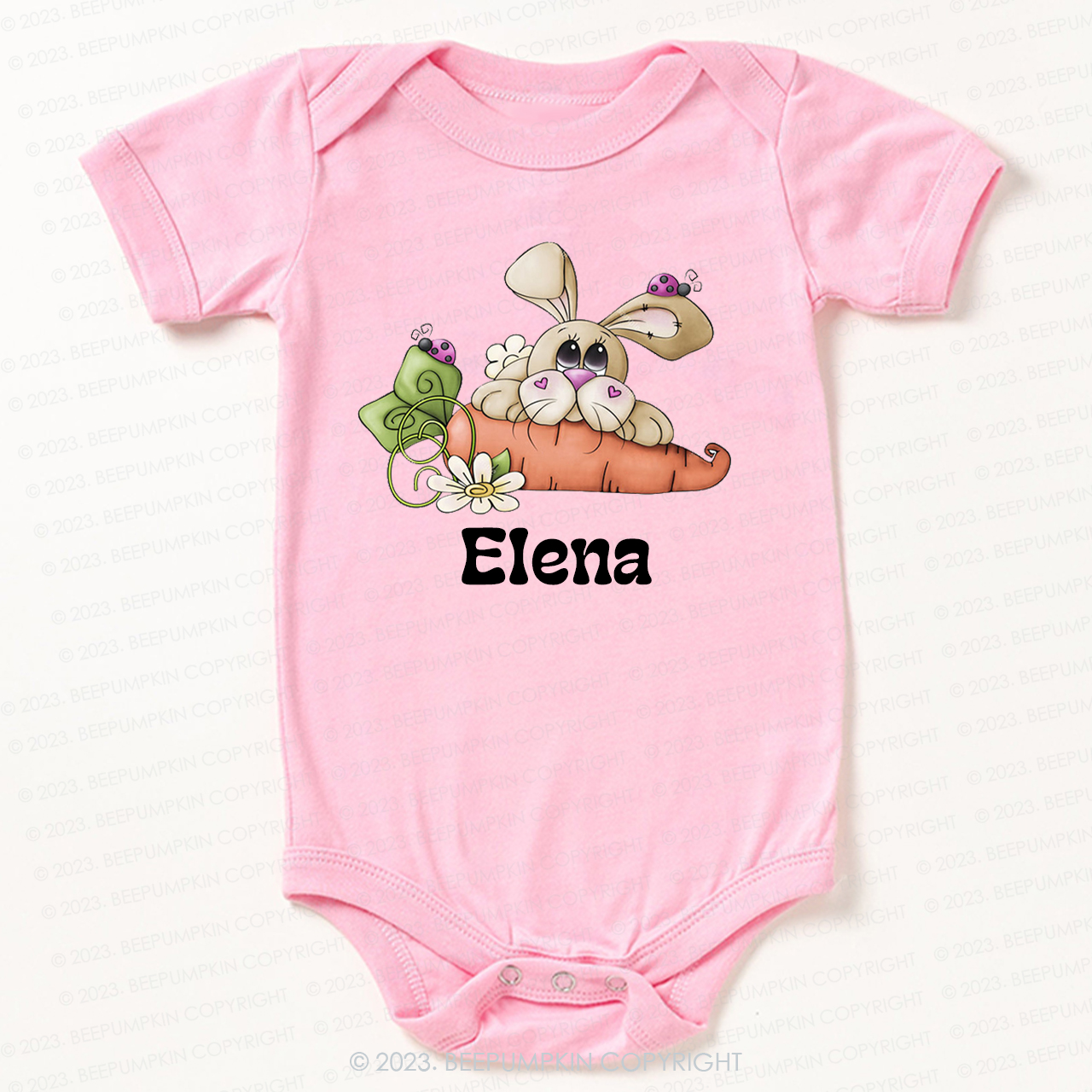 Bugs And Easter Cute Bunny Bodysuit For Baby