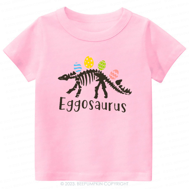 Dinosaur And Egg Easter Boy -Toddler Tees