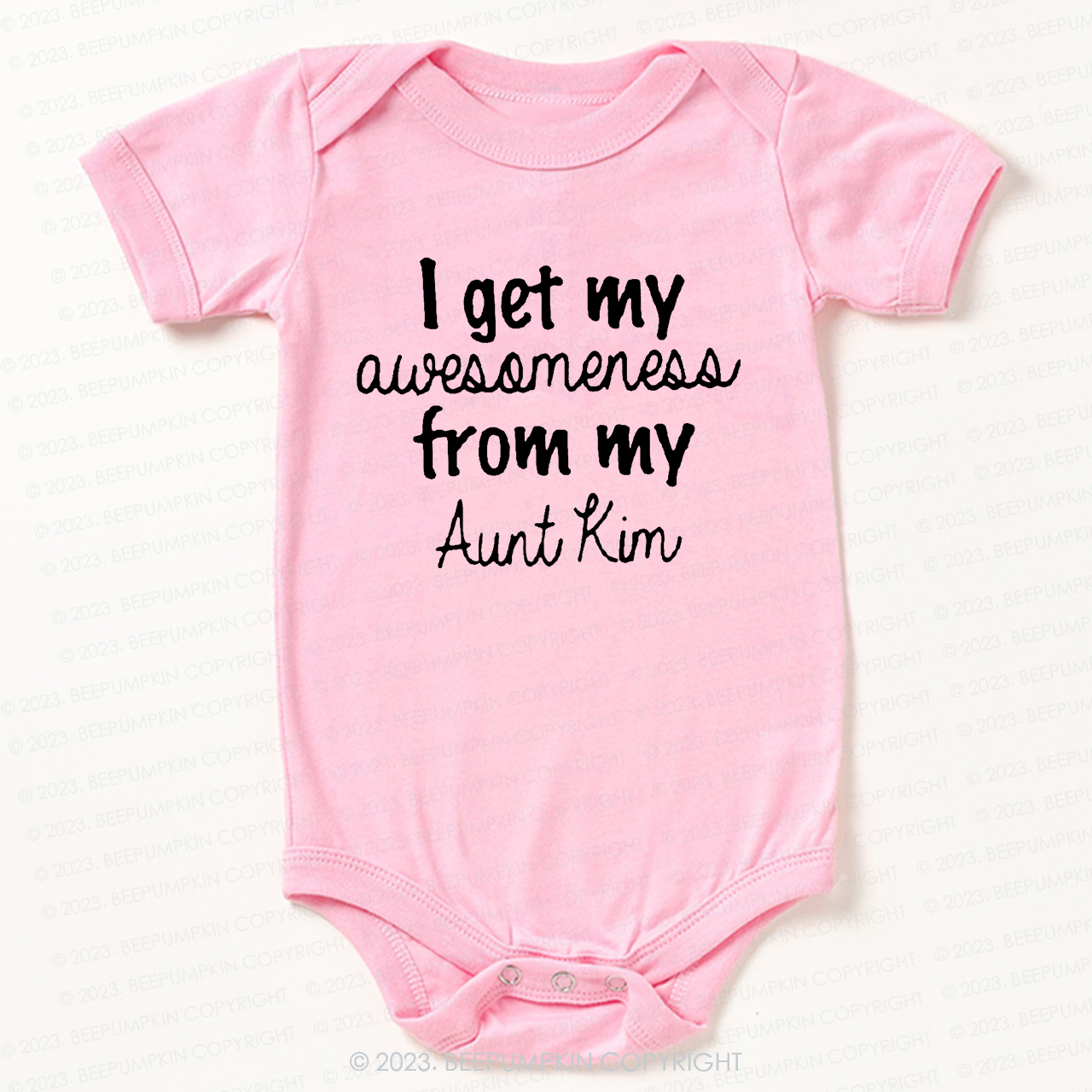 I Get My Awesomeness From My Aunt Bodysuit For Baby