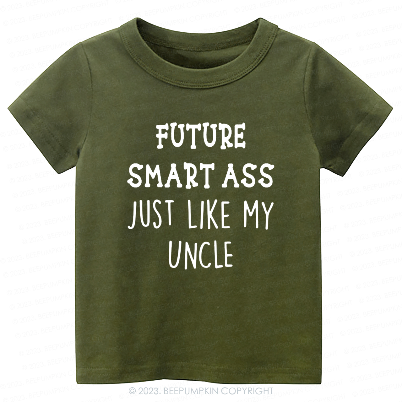 Future Smart Ass Just Like My Uncle -Toddler Tees