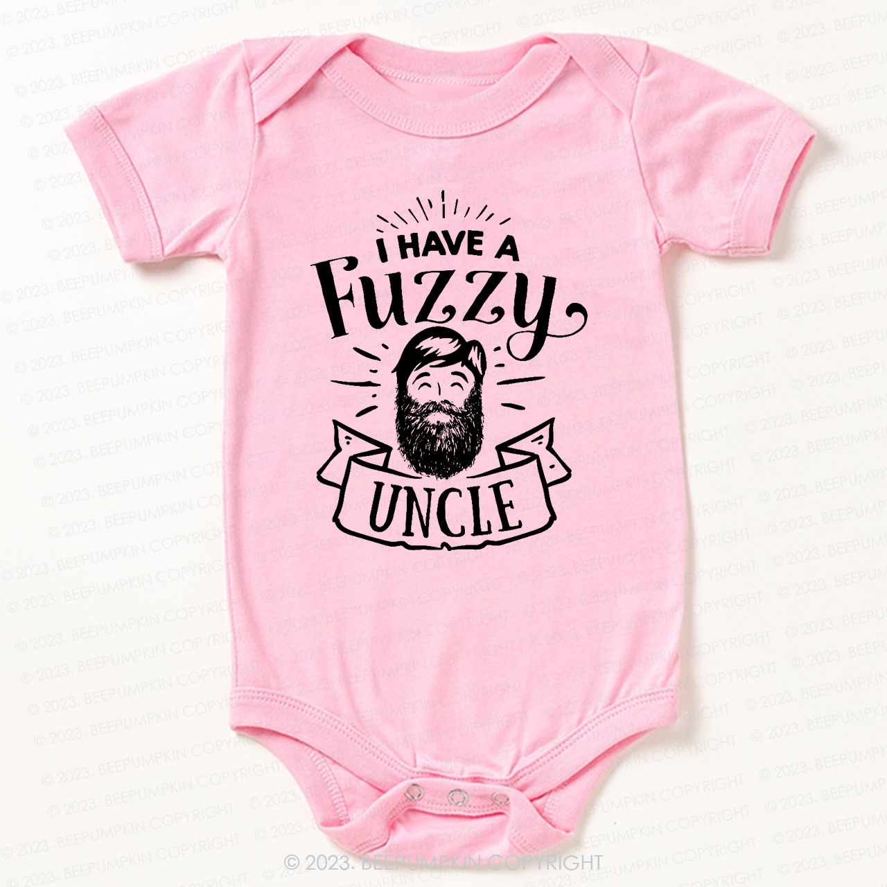 I Have a Fuzzy Uncle Bodysuit For Baby