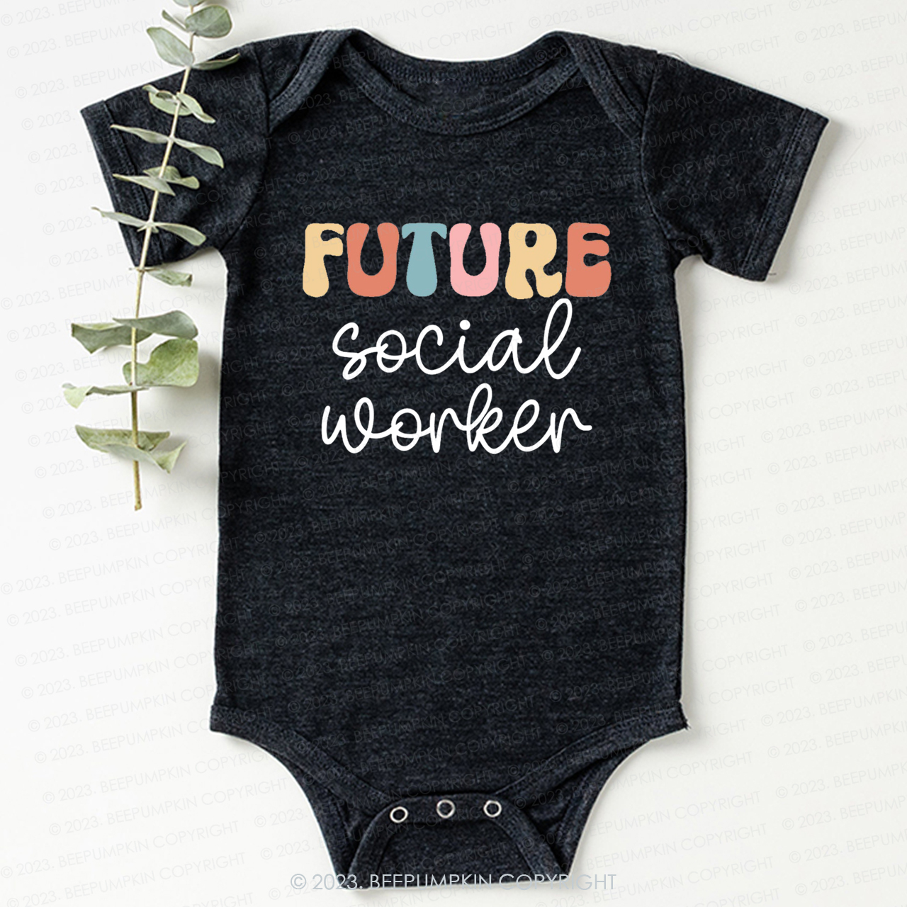 Profession Social Worker Bodysuit For Baby