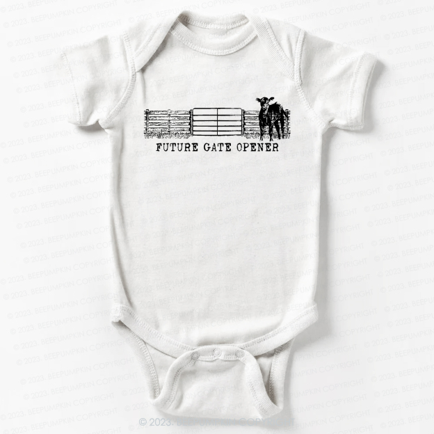 Future Gate Opener Bodysuit For Baby
