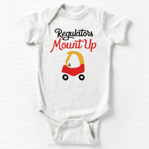 Regulators Mount Up Bodysuit For Baby