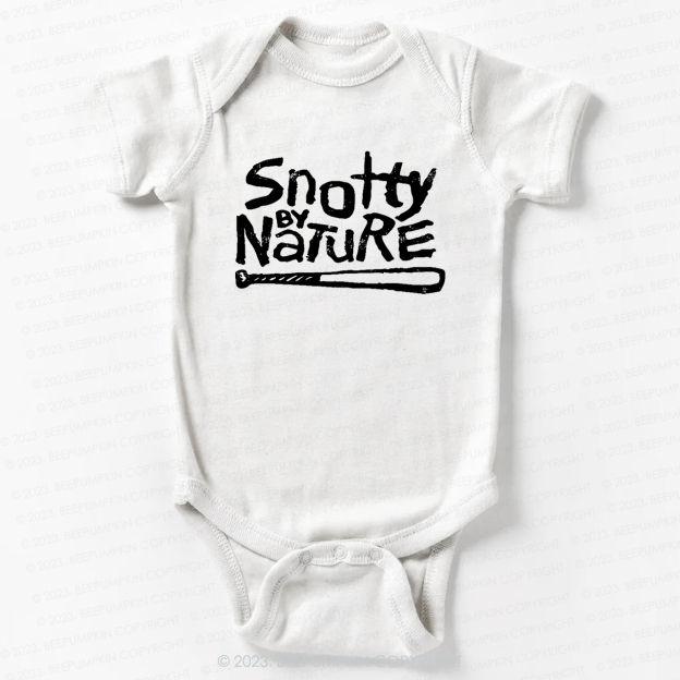 Snotty By Nature Cute Funny Rap Hiphop For Baby