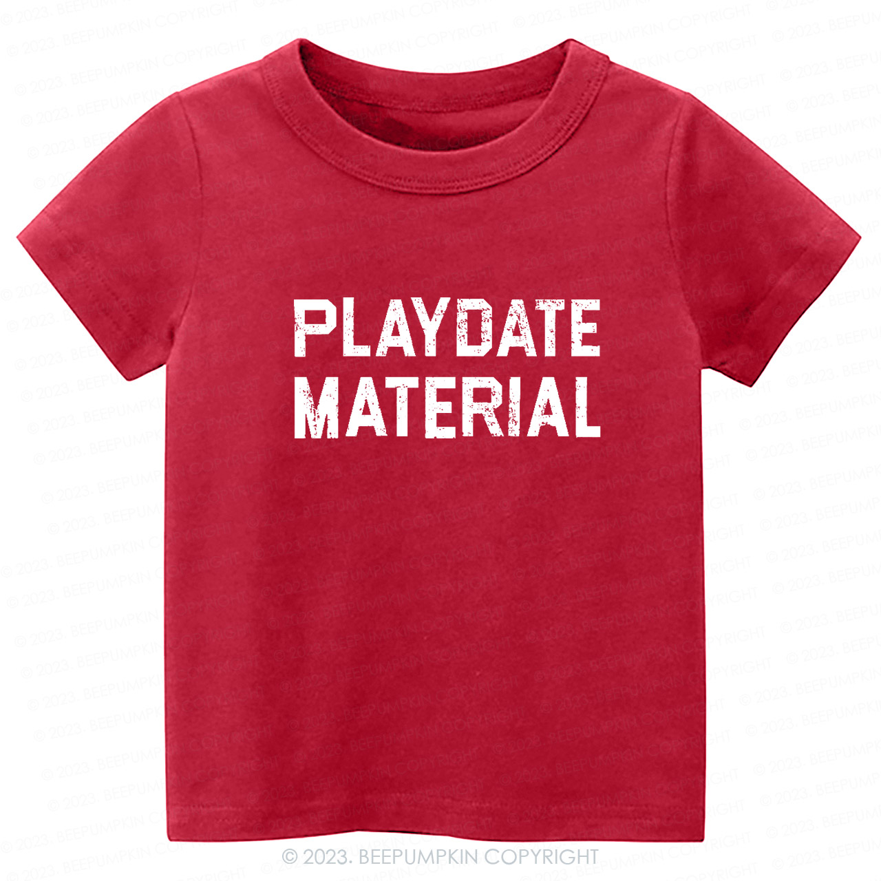 Playdate Material -Toddler Tees
