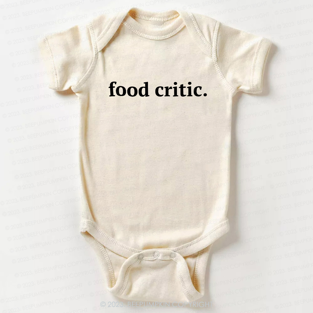 Food Critic Bodysuit For Baby