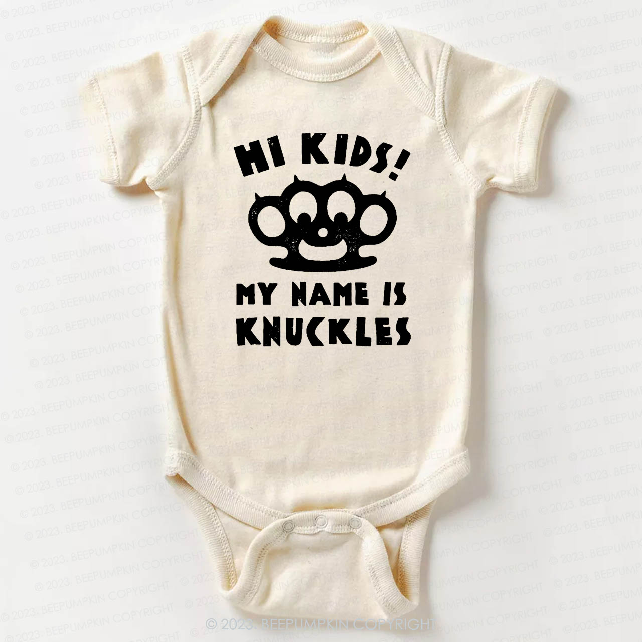 Hi Kids, My Name Is Knuckles Bodysuit For Baby
