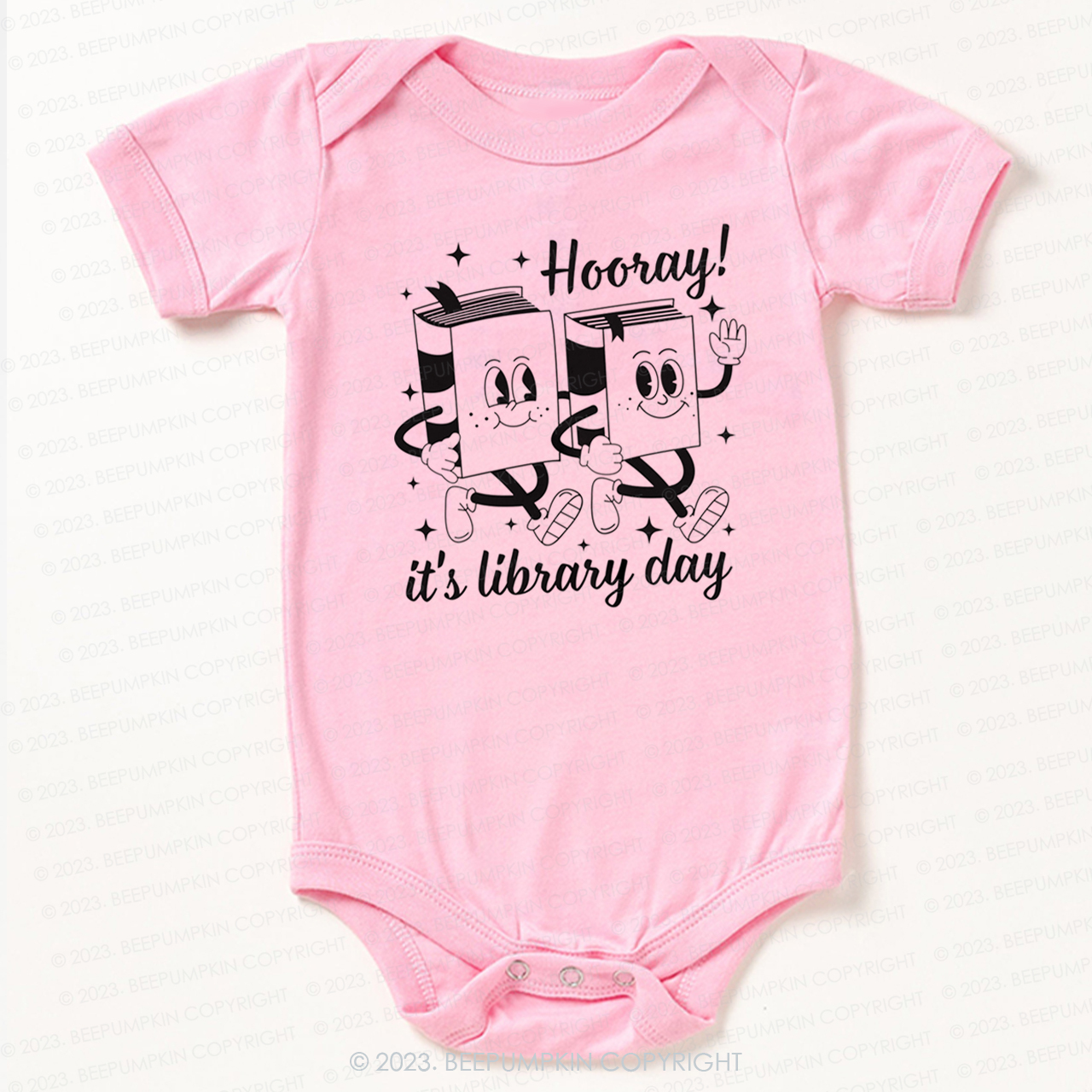 Hooray It's Library Bodysuit For Baby
