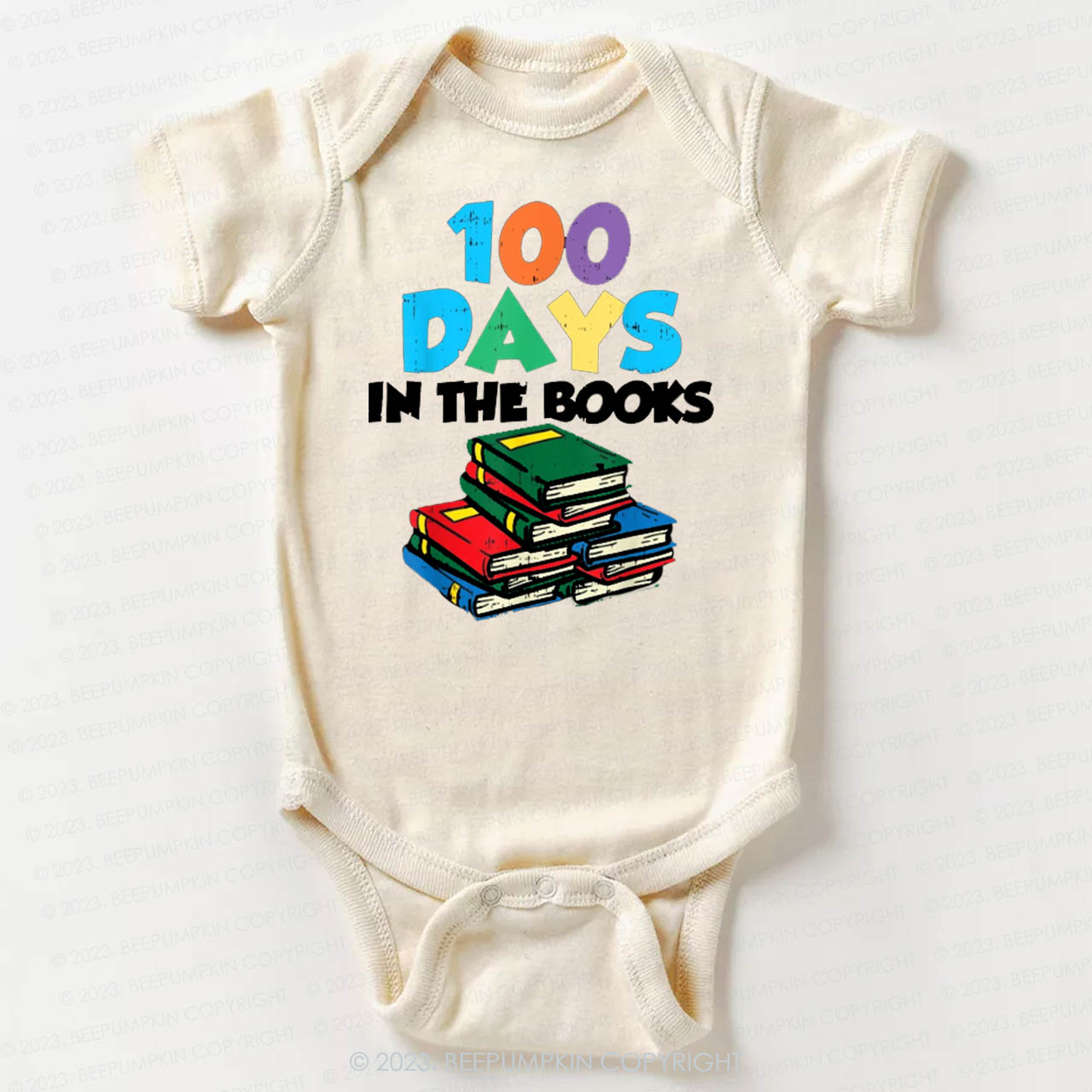 100 Days In The Books Bodysuit For Baby