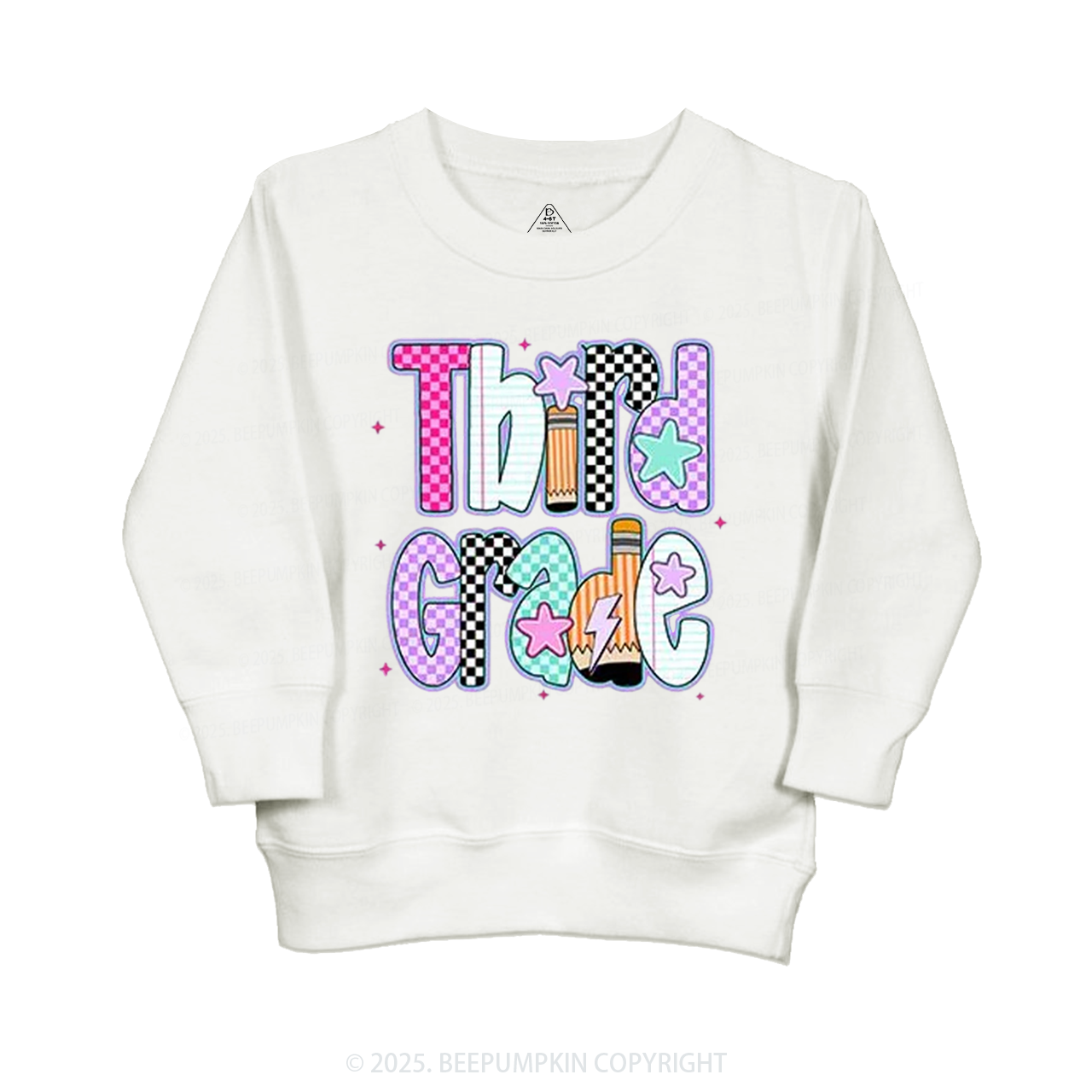 Personalized Personalized Purple Aura Grade Kid's Sweatshirt