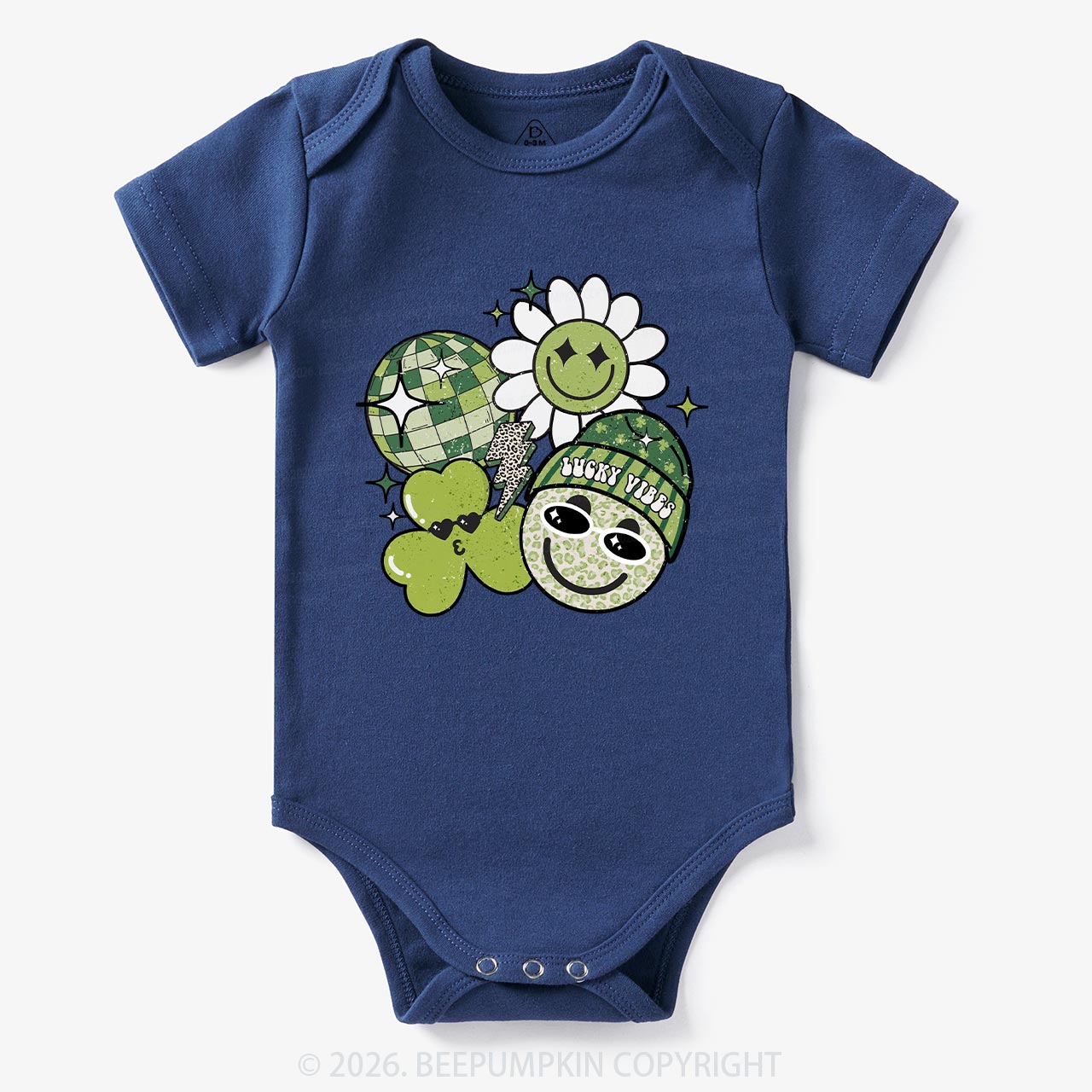 Disco Lucky Vibes Bodysuit For Baby