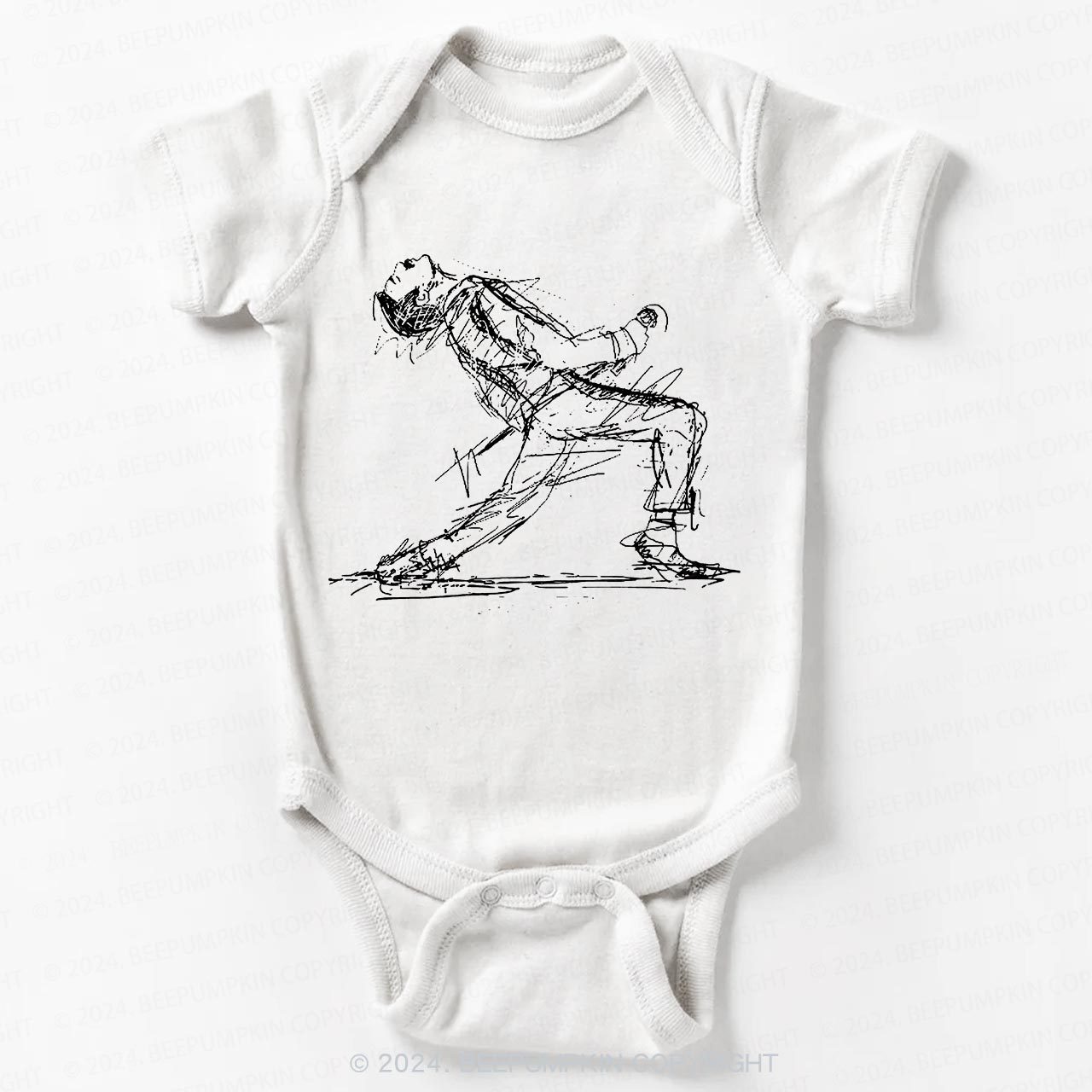 Crazy Man Bodysuit For Baby 7