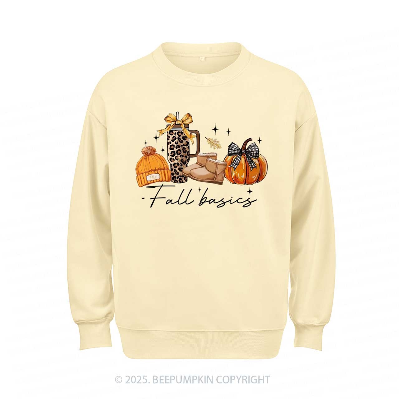  Fall Pumpkin Bow Sweatshirt Beepumpkin 