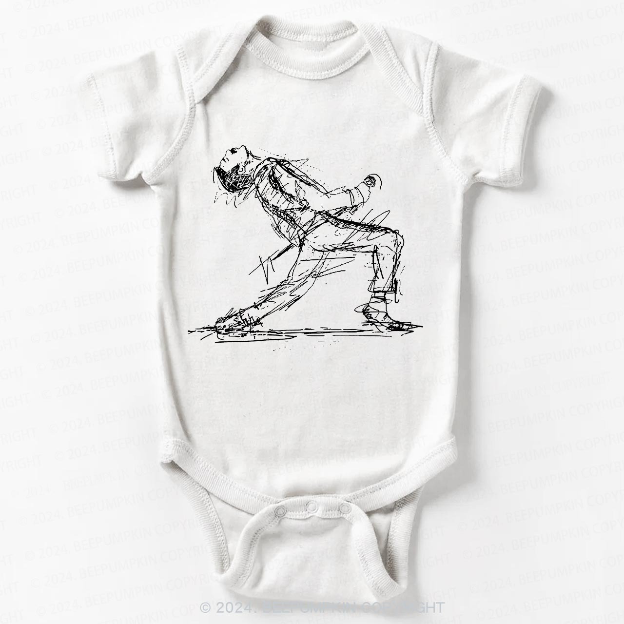Crazy Man Bodysuit For Baby 7
