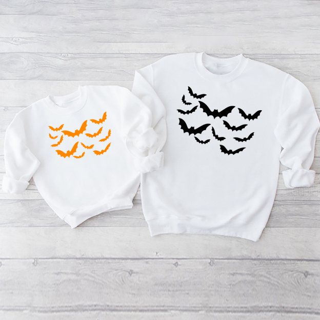 Halloween Bat Family Party Matching Sweatshirt
