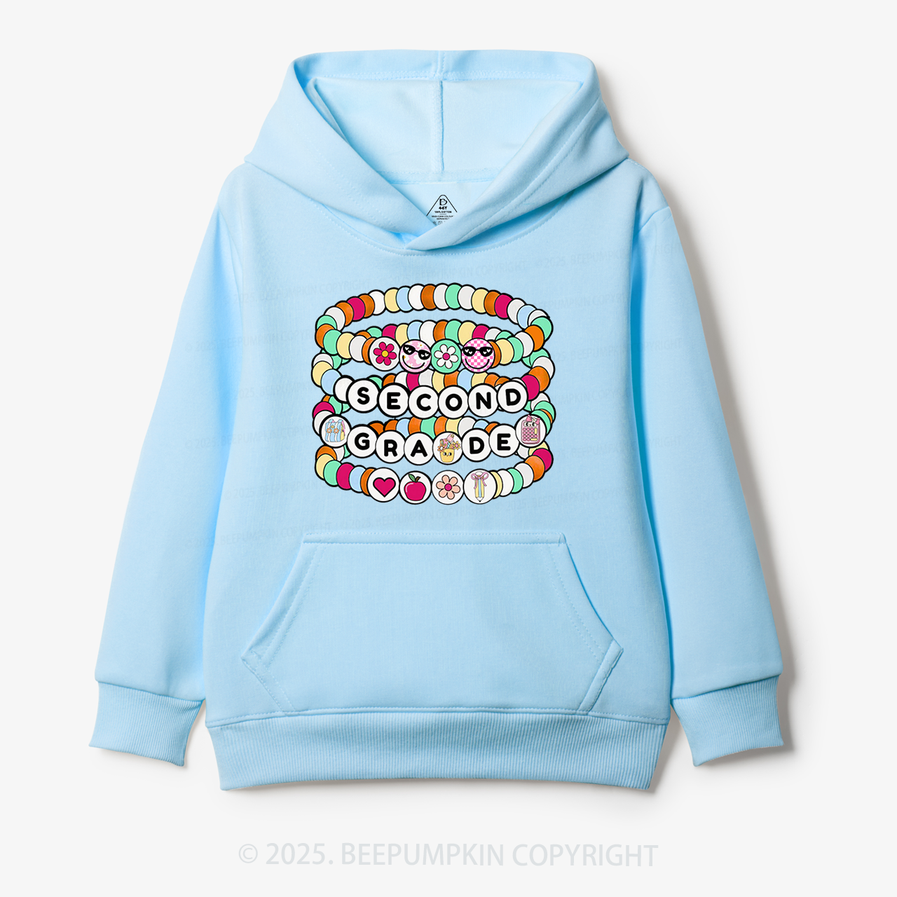 Personalized Friendship Bracelet Kid's Hoodies Beepumpkin