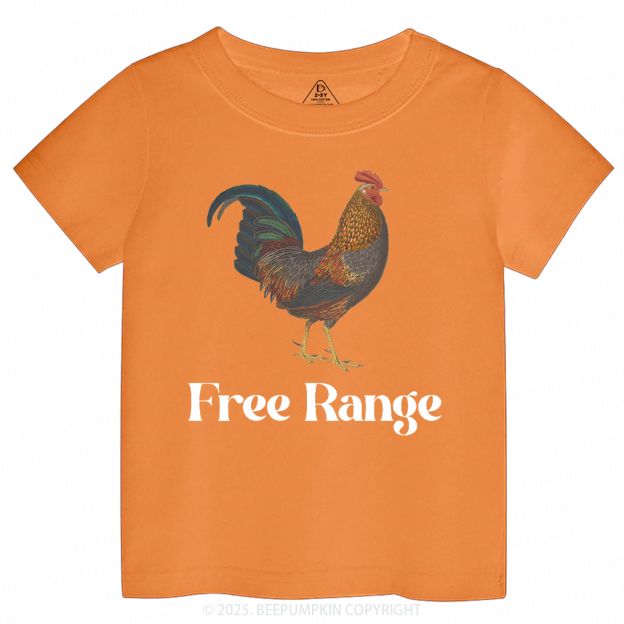 Free Range Chicken Toddler&Kid's Tees Beepumpkin