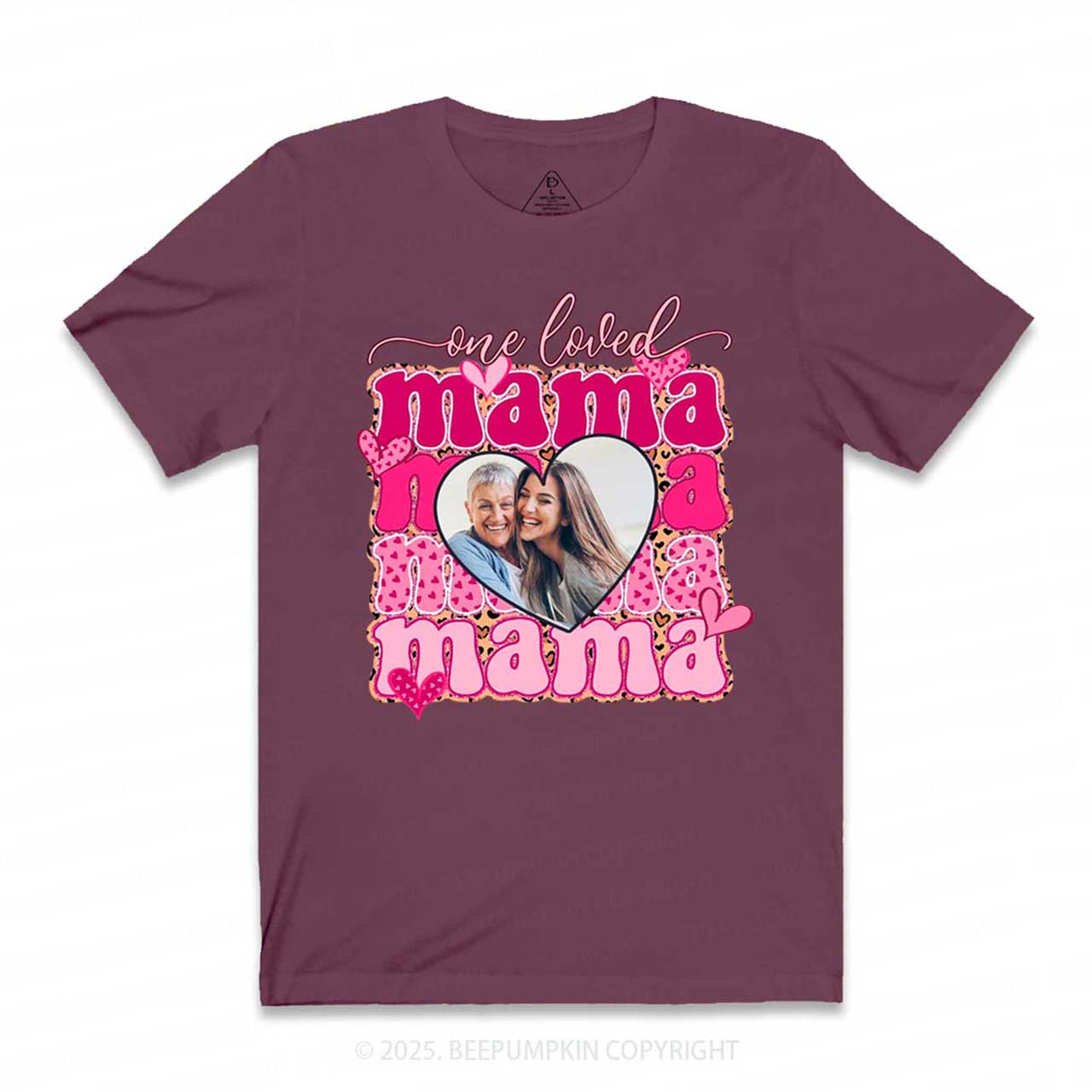 Personalized Photo Mama T-Shirts