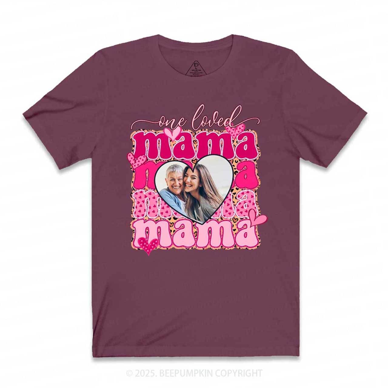 Personalized Photo Mama T-Shirts