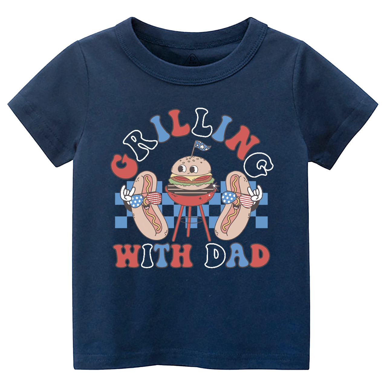 Grilling With Dad Toddler&Kid's Tees Beepumpkin 