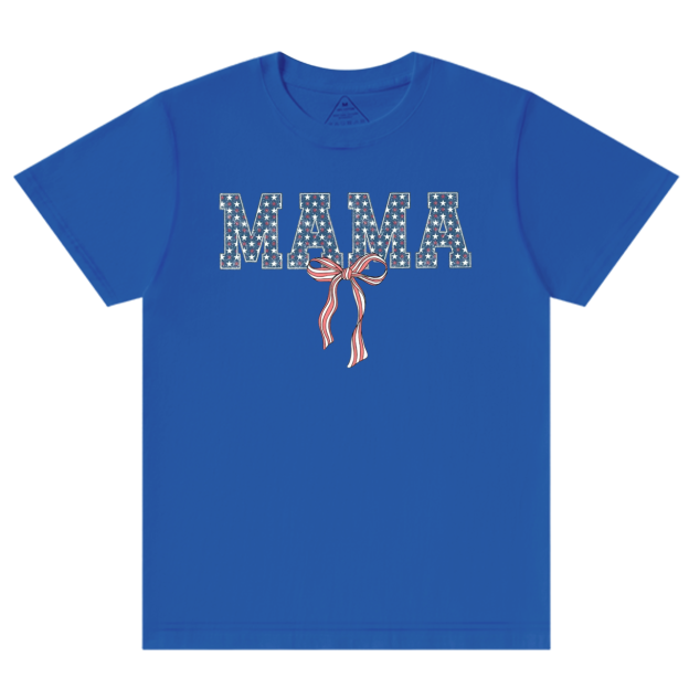 Coquette 4th of July Mama T-Shirts