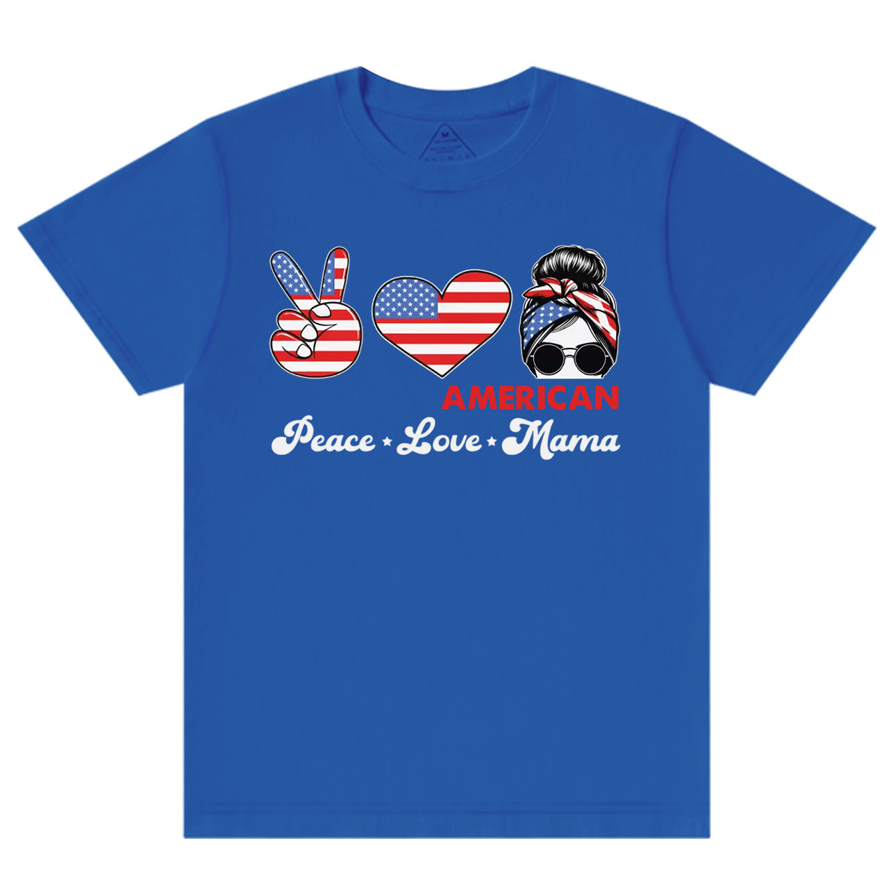 Peace Love American Mama T-Shirts
