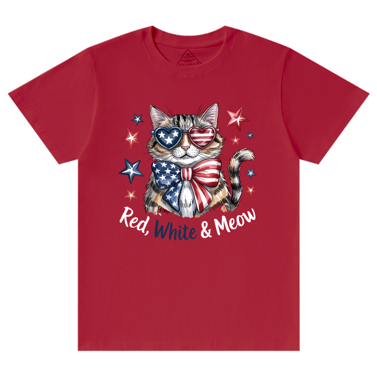Patriotic Cat Mama T-Shirts