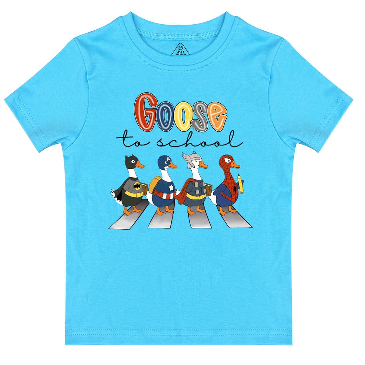 Goose To School Toddler&Kid's Tees Beepumpkin