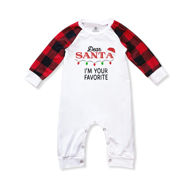 Personalized Dear Santa Christmas Family Matching Pajamas