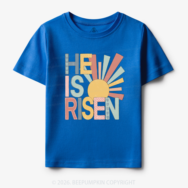 He Is Risen Love Like Jesus Easter Toddler&Kid's Tees