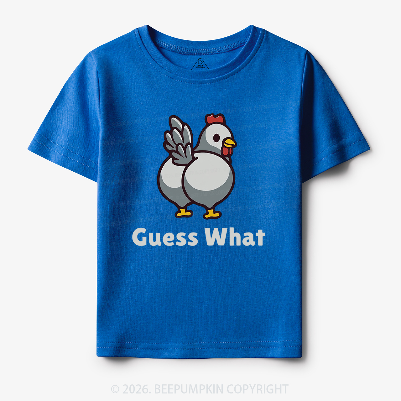 Chicken Butt Guess What Funny Poultry Pun Toddler&Kid's Tees