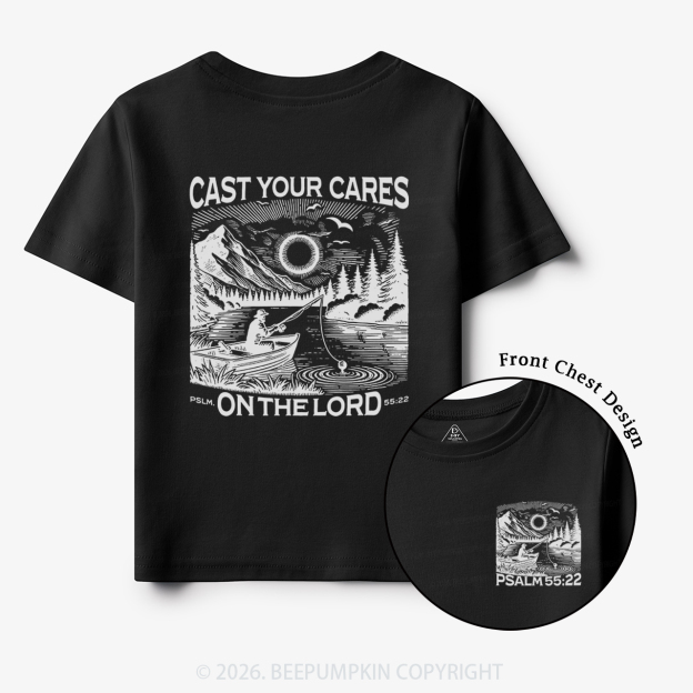 Cast Your Cares On The Lord Toddler&Kid's Tees
