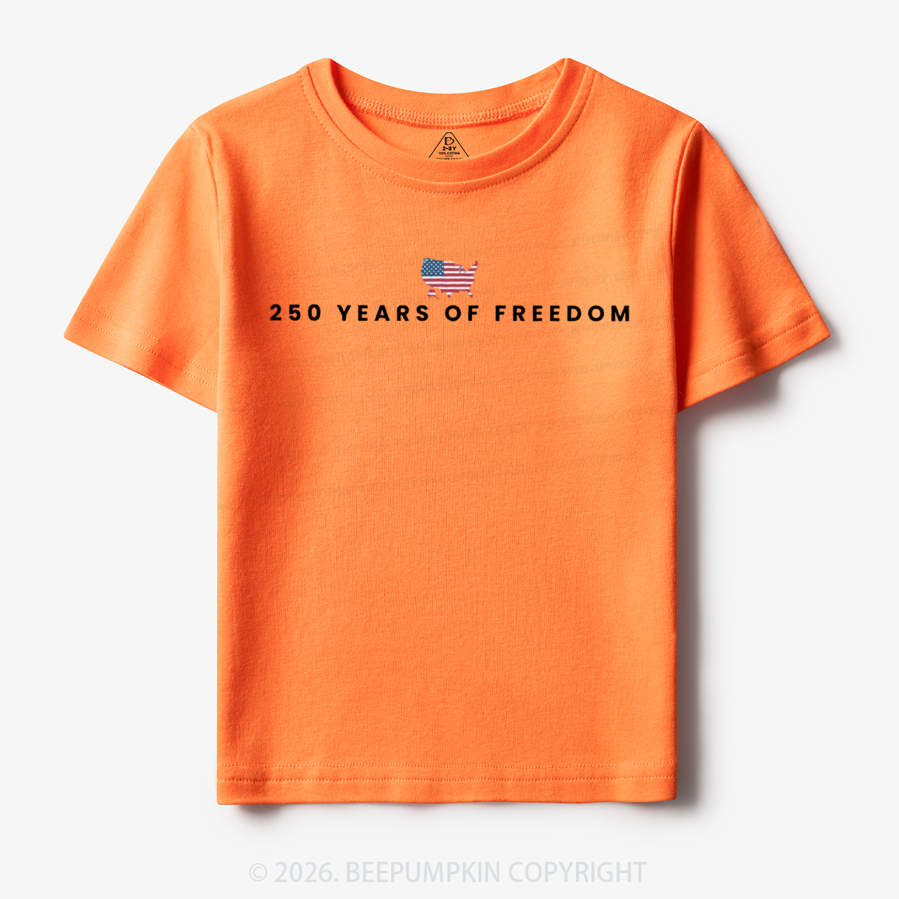 250 Years Of Freedom Toddler&Kid's Tees