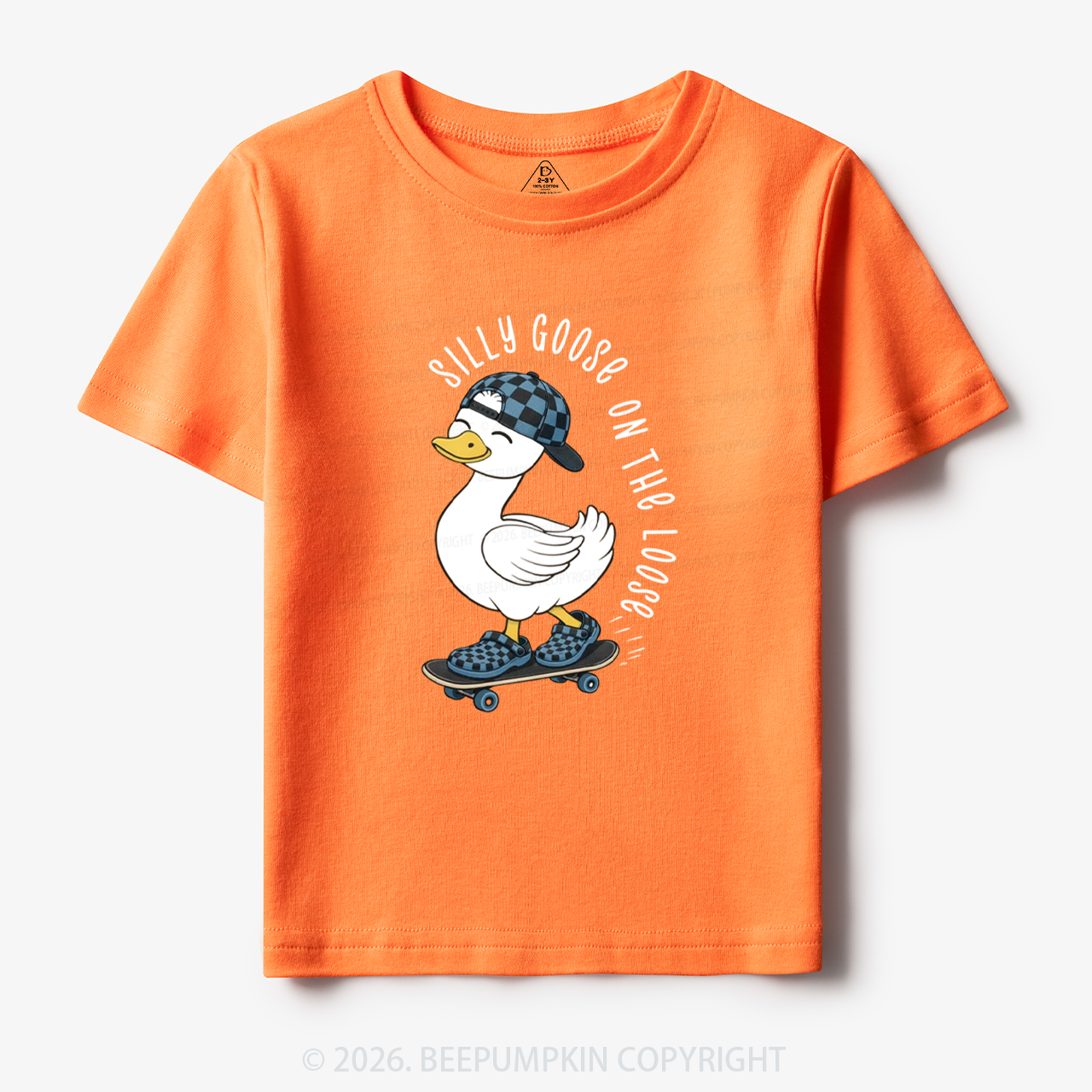 Silly Boy Goose On The Loose Toddler&Kid's Tees