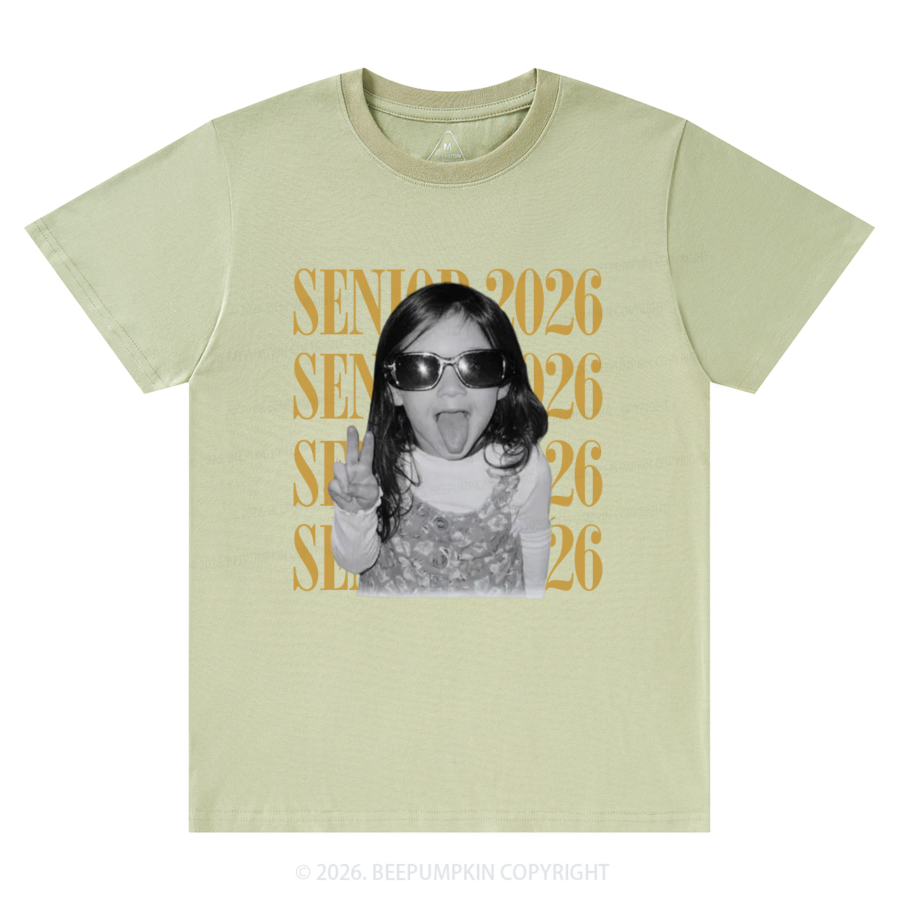 Personalized Vintage Photo And Year Senior T-Shirts