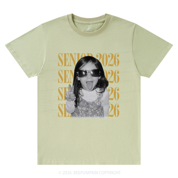 Personalized Vintage Photo And Year Senior T-Shirts