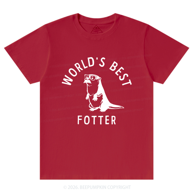 Funny Otter World's Best Father T-Shirts