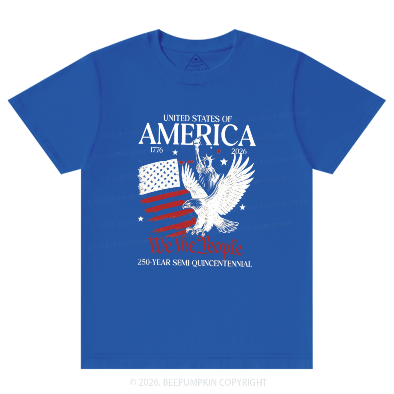  America 250 Patriotic Eagle USA T-Shirts
