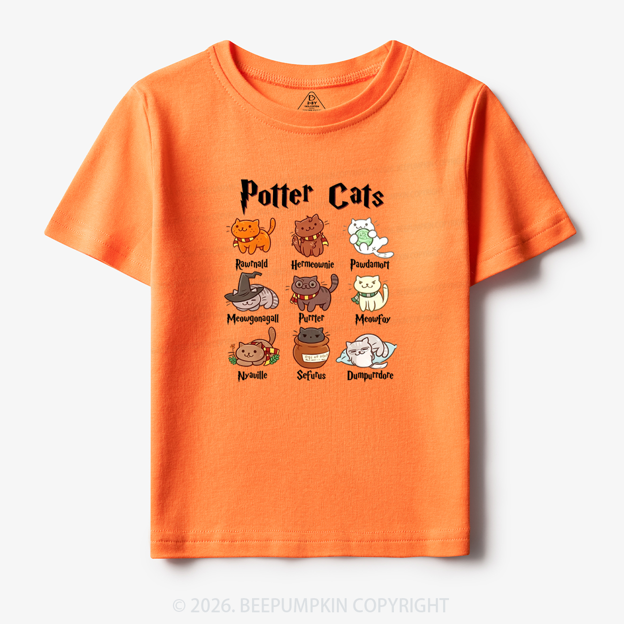 Funny Cat Toddler&Kid's Tees
