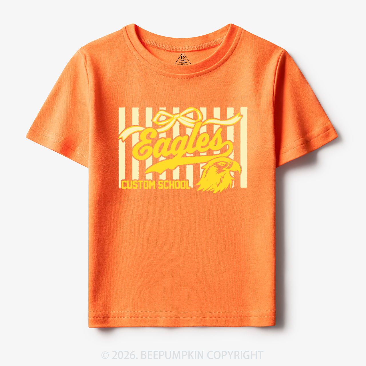 Custom Mascot Back To School Shirt Vintage Toddler&Kids Shirt