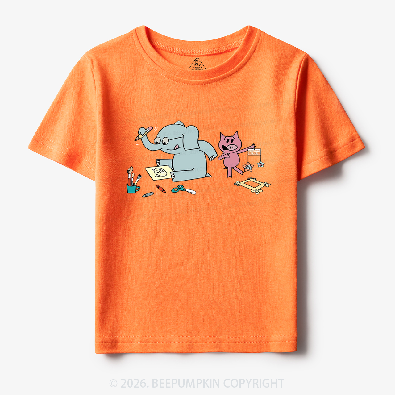 Elephant and Piggie Read More Book Toddler&Kid's Tees
