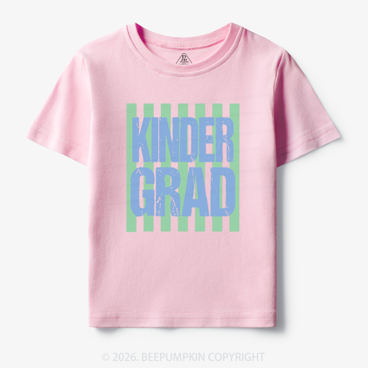 Stripes Kinder Graduation Summer Fun Retro Toddler&Kid's Tees
