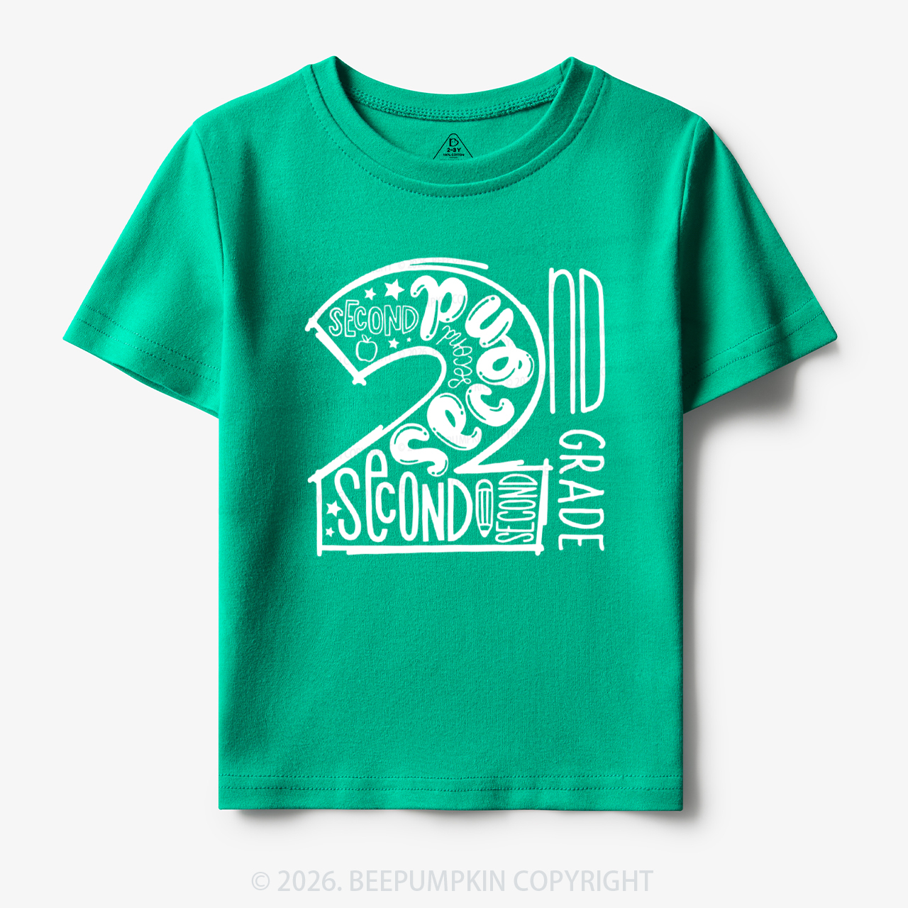 School Doodle Grade Back to School Toddler&Kid's Tees