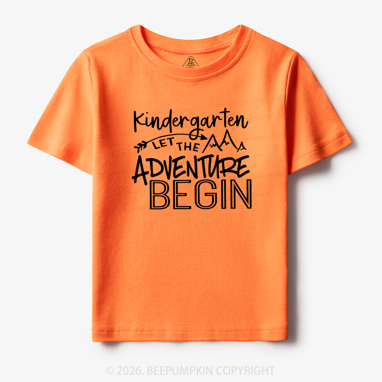 Personalized Kindergarten Let The Adventures Begin Toddler&Kid's Tees