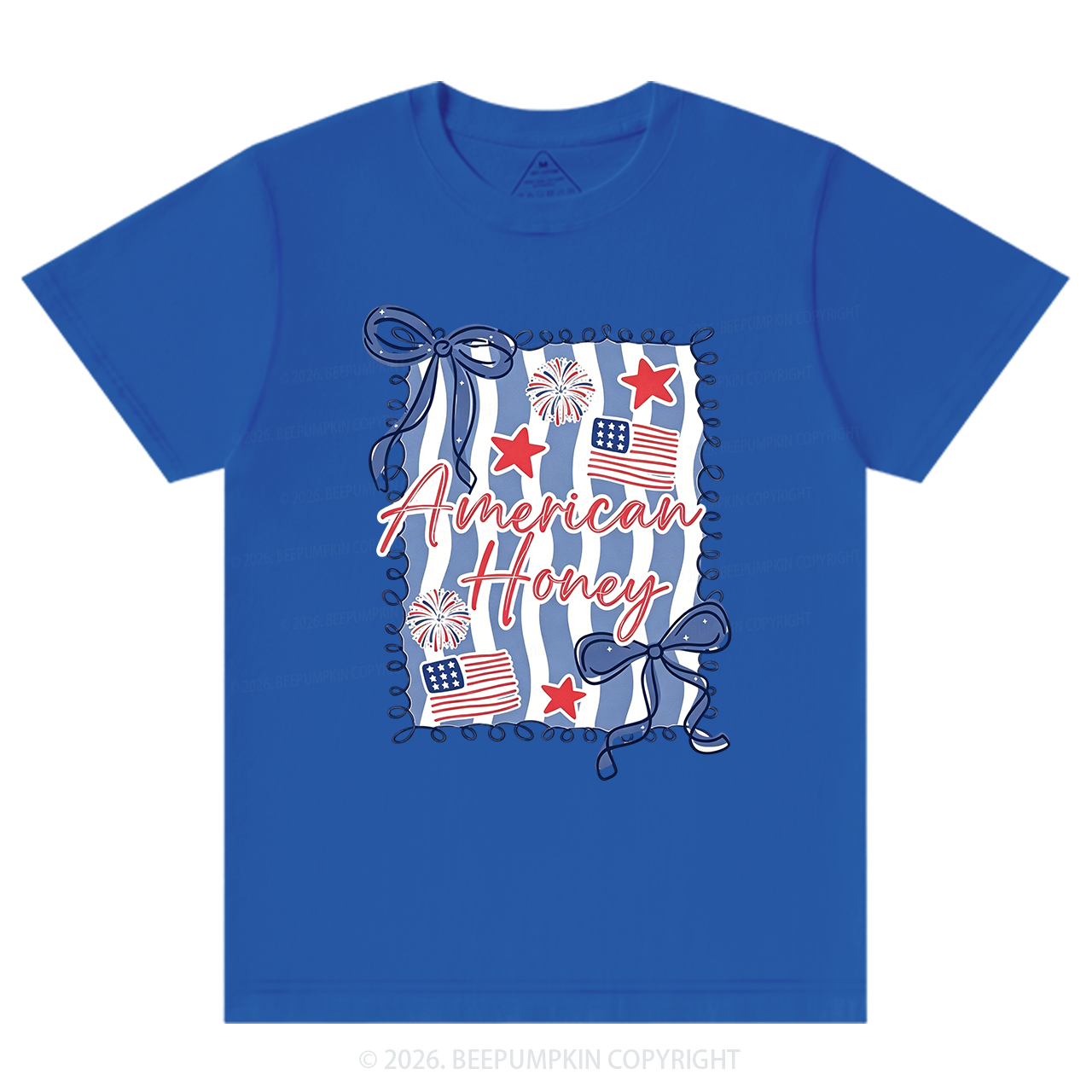 American Honey Flag Bows T-Shirts
