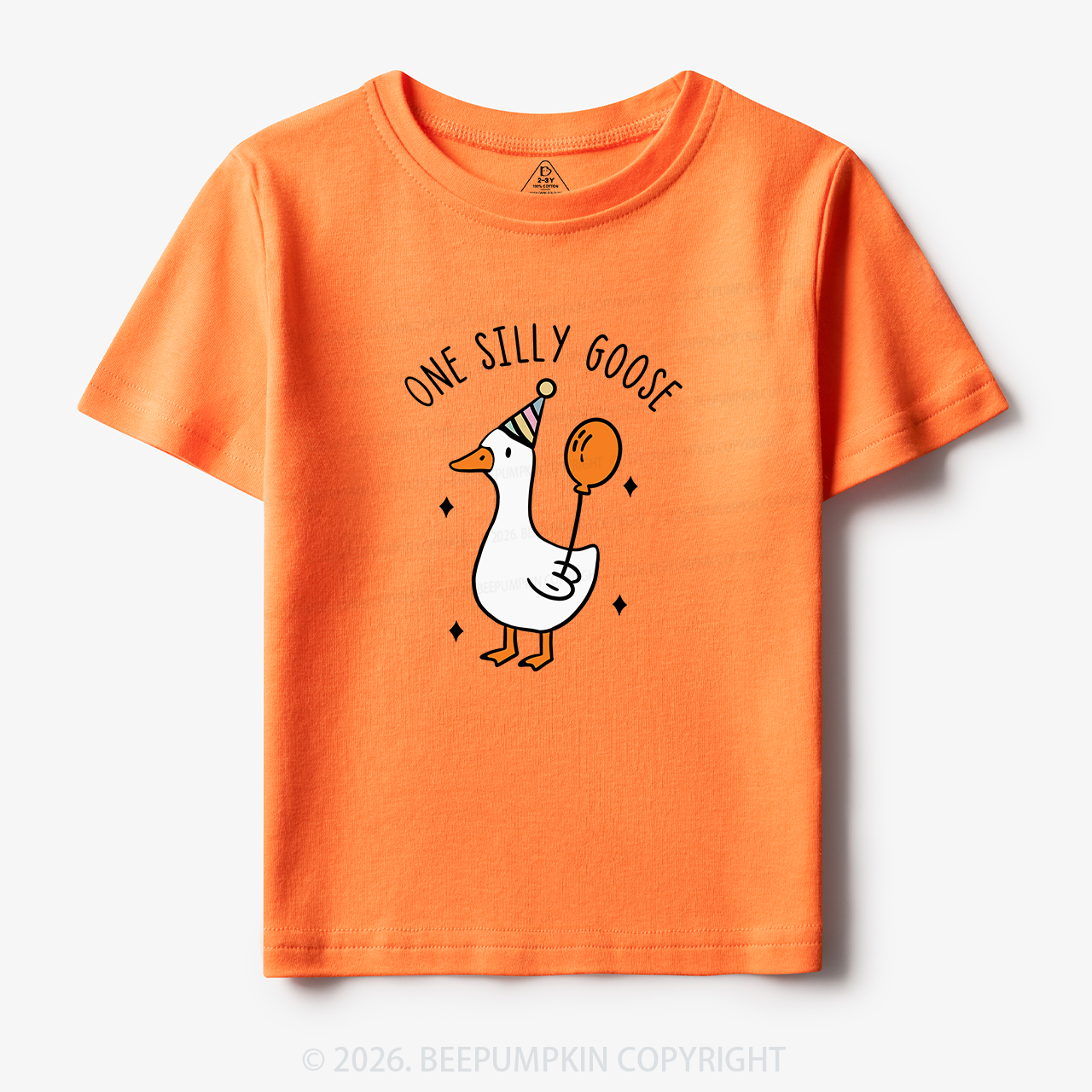 One Silly Goose Toddler&Kid's Tees Beepumpkin 7