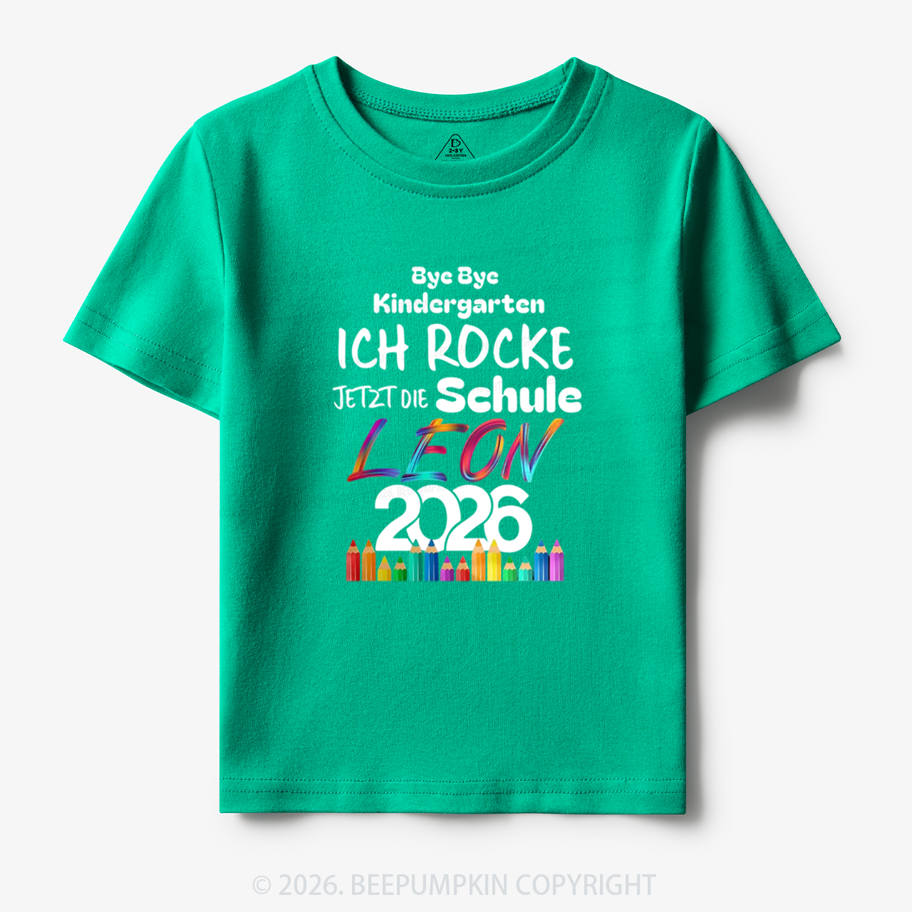 Personalized I Rock School Back To School Toddler&Kid's Tees