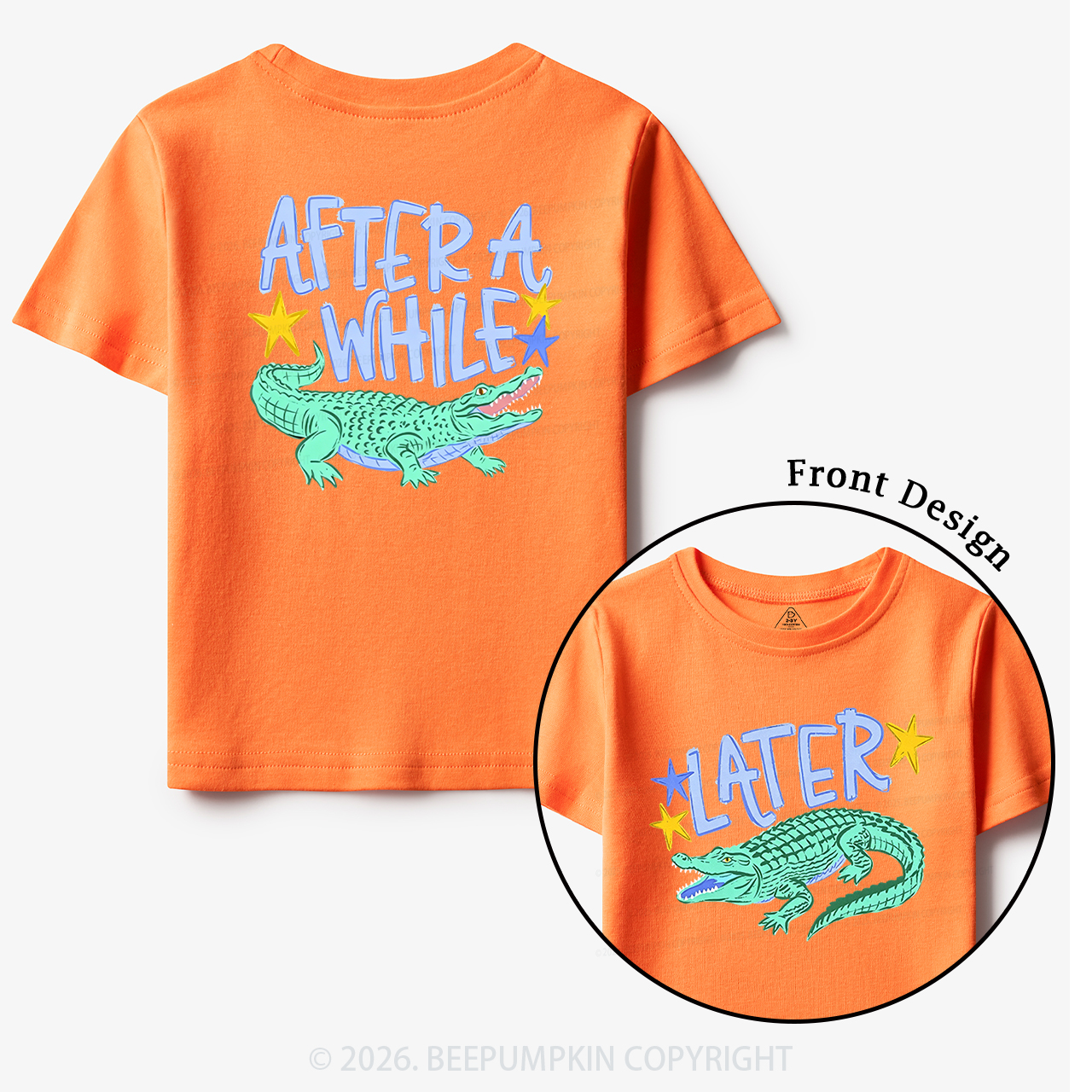Later Gator After A While Crocodile Toddler&Kid's Tees