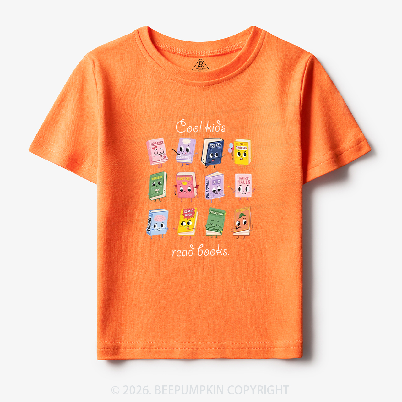 Cool Kids Read Books Back To School Toddler&Kid's Tees